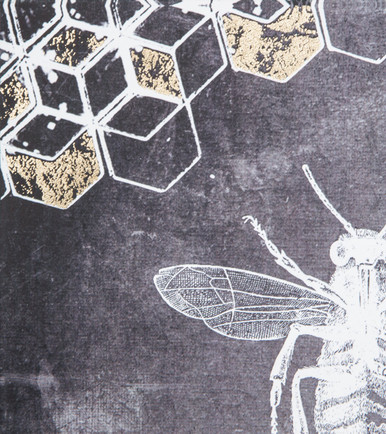 Bee Happy Printed Canvas Wall Art Bee Happy Printed Canvas Wall Art