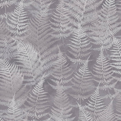 Woodland Fern Pewter Wallpaper Woodland Fern Pewter Wallpaper