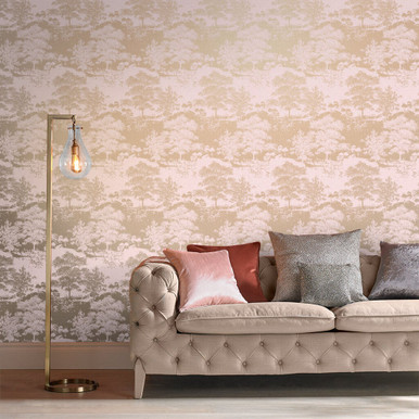Meadow Rose Gold Wallpaper Meadow Rose Gold Wallpaper