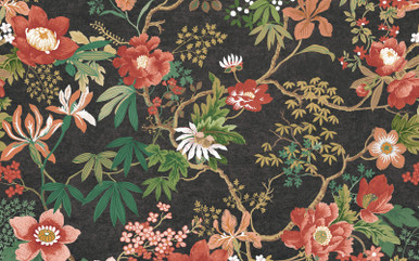 Kimono Noir Bespoke Mural