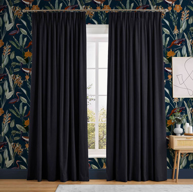 Corduroy Ink Curtain Corduroy Ink Curtain