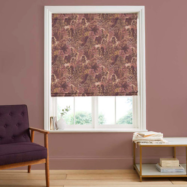 New Eden Mulberry Roman Blind New Eden Mulberry Roman Blind