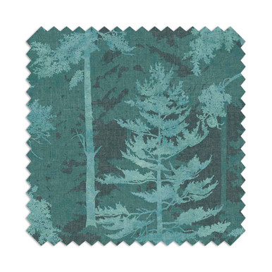 Norse Forest Soft Teal Roller Blind