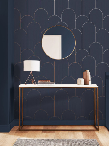 Lancet Navy Wallpaper Lancet Navy Wallpaper