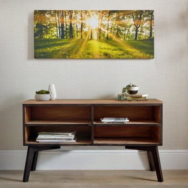 Tranquil Forest Fields Printed Canvas Wall Art Tranquil Forest Fields Printed Canvas Wall Art