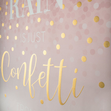 Confetti Typography Wall Art Confetti Typography Wall Art