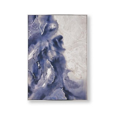 Serene Waves Framed Canvas Wall Art Serene Waves Framed Canvas Wall Art