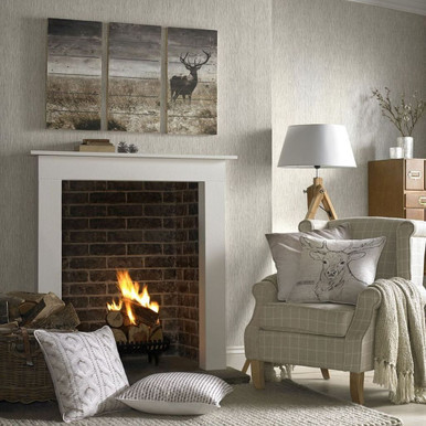 Highland Stag Print On Wood Wall Art Highland Stag Print On Wood Wall Art