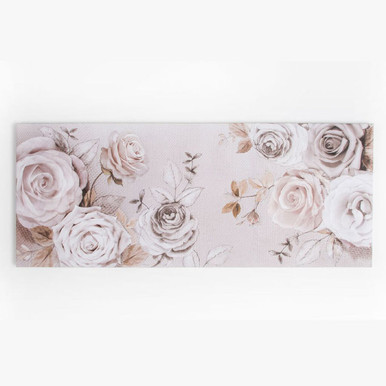Mixed Media Rose Trail Printed Canvas Wall Art Mixed Media Rose Trail Printed Canvas Wall Art