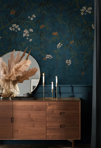 Obassia Saphir Papier Peint Panoramique sur mesure