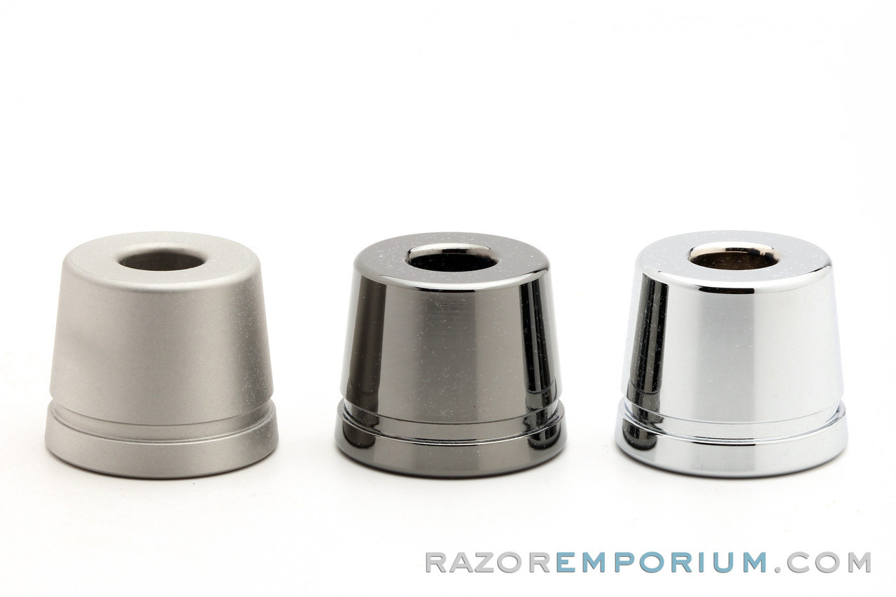 Rockwell White Chrome Safety Razor Stand | Razor Emporium