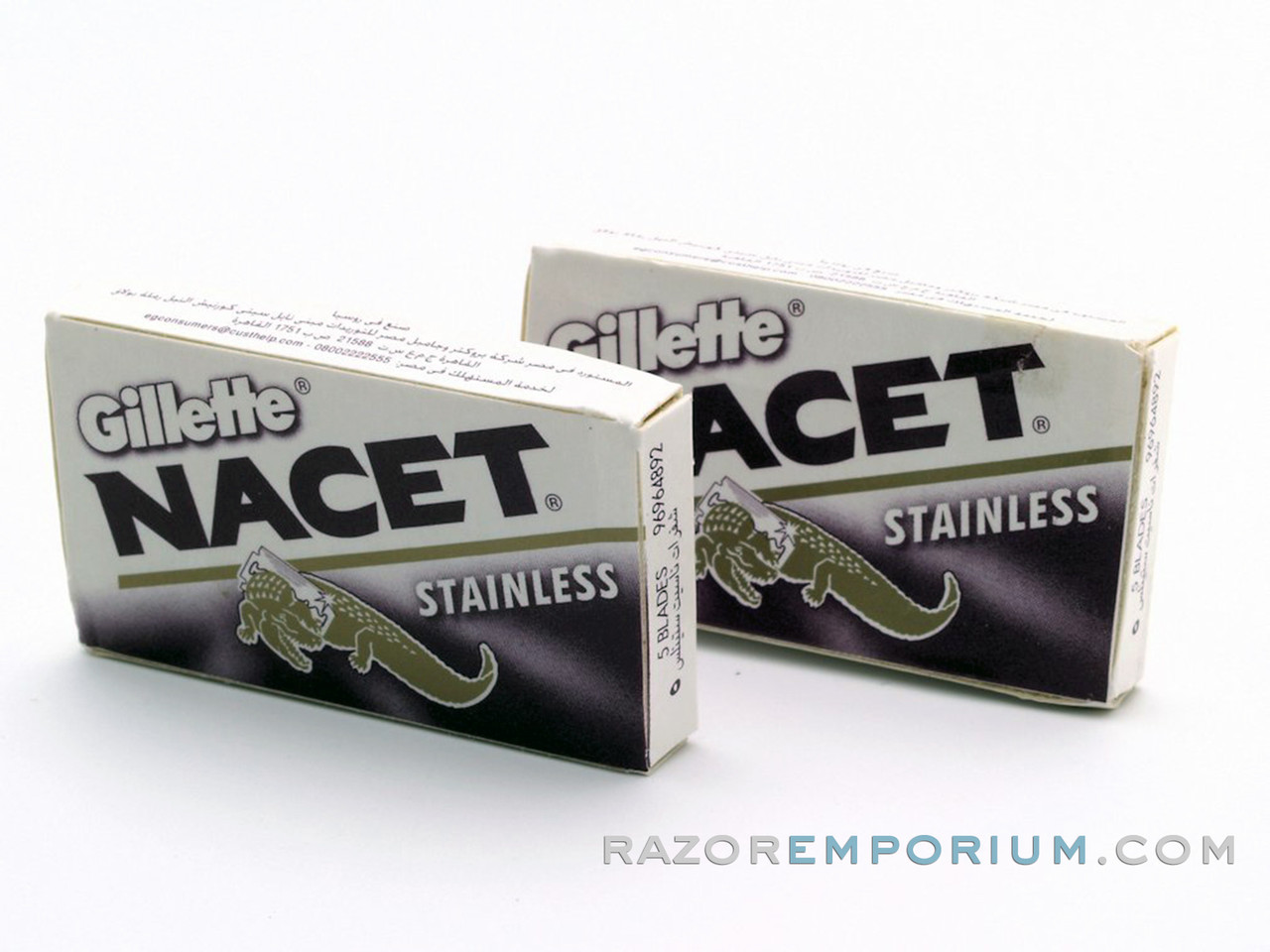 Gillette Nacet DE Razor Blades Razor Emporium