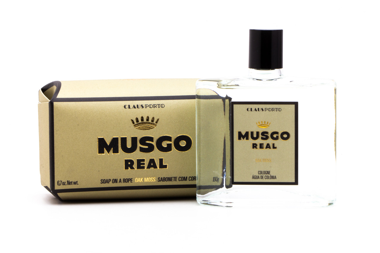 Musgo Real Gift Set (Soap on A Rope & Cologne) - Spiced Citrus