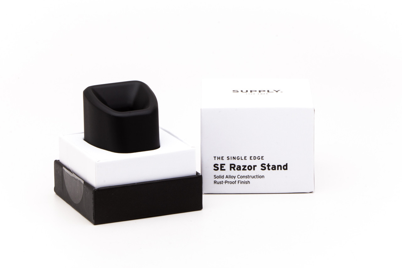 Supply Single Edge SE Razor - Matte Black