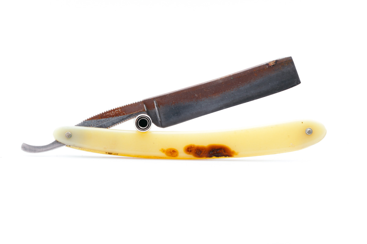 A Vintage F Koch & Co Straight Razor Made in Germany Art & Collectibles ...