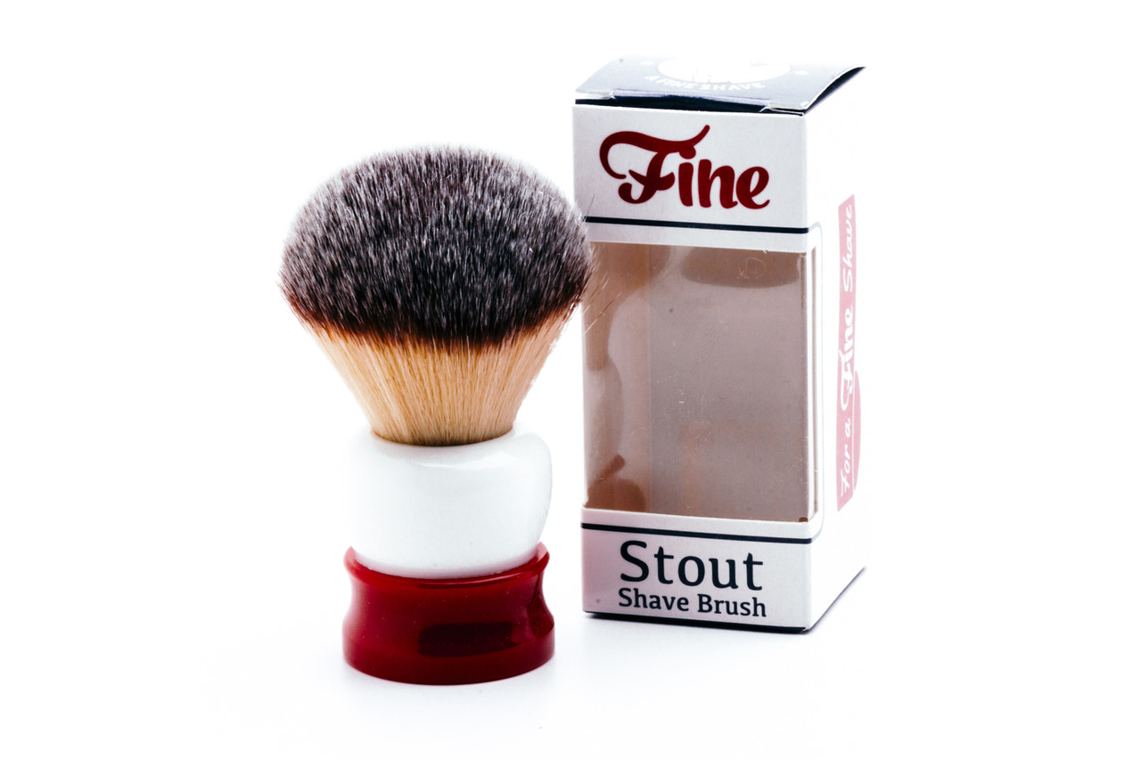 Fine Accoutrements Stout Synthetic Shaving Brush