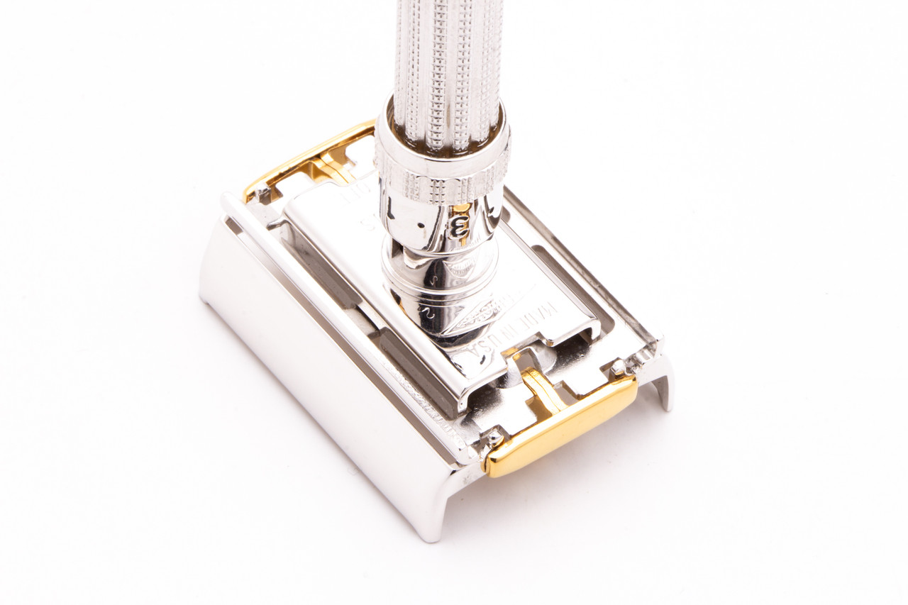 Gillette Slim Adjustable Double Edge Safety Razor | Prospector Edition