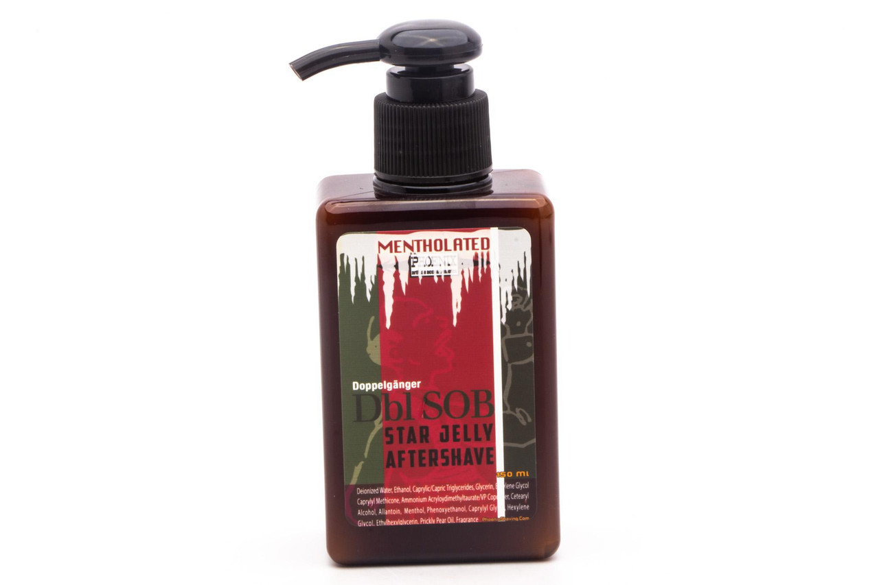 PAA |Mentholated Dbl SOB Star Jelly Aftershave - Razor Emporium