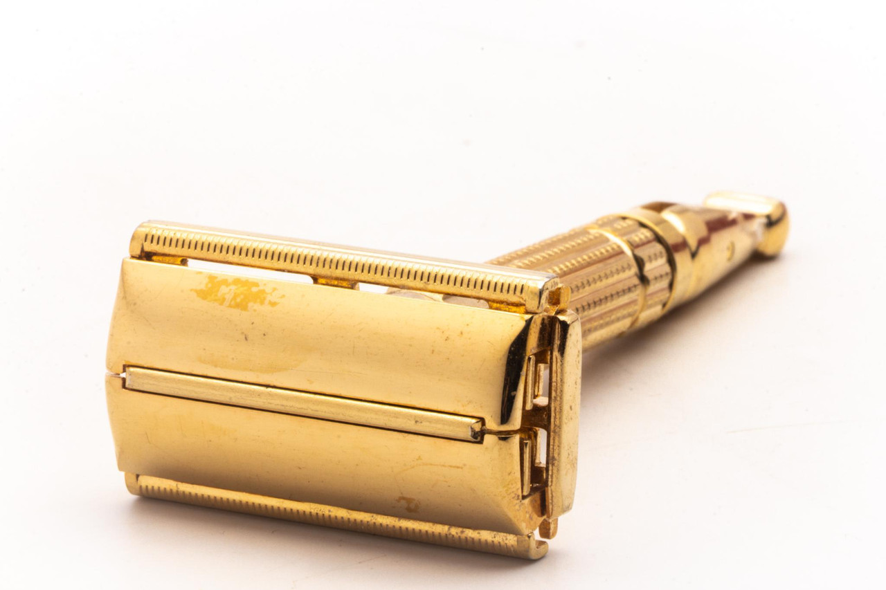 脱毛・除毛 Gillette Adjustable (toggle 1960 F4 Gillette Adjustable Toggle Double Edge Razor