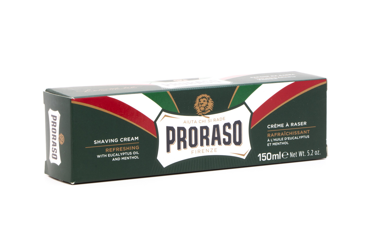 Proraso Shave Cream, Green Menthol Barbershop