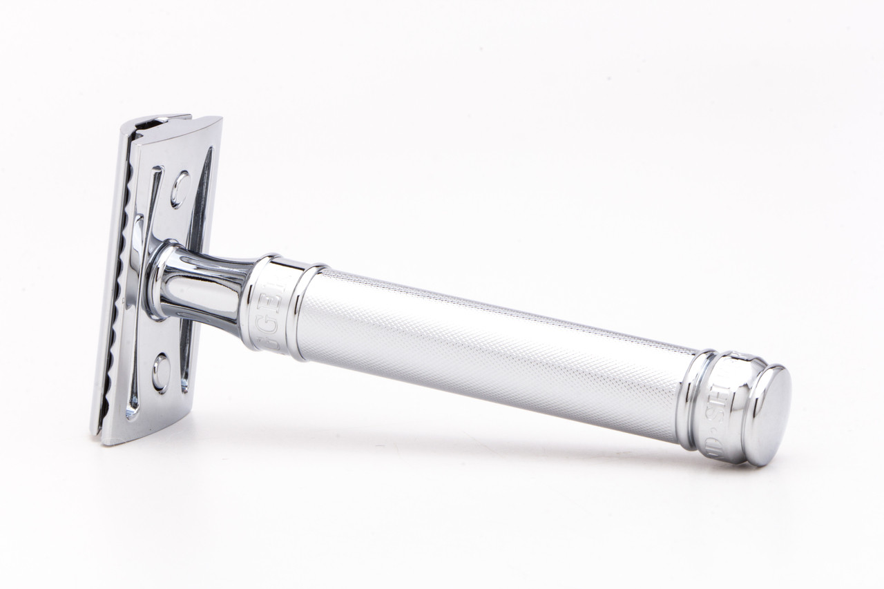 Edwin Jagger | Barley Handle Chrome Plated | Razor Emporium