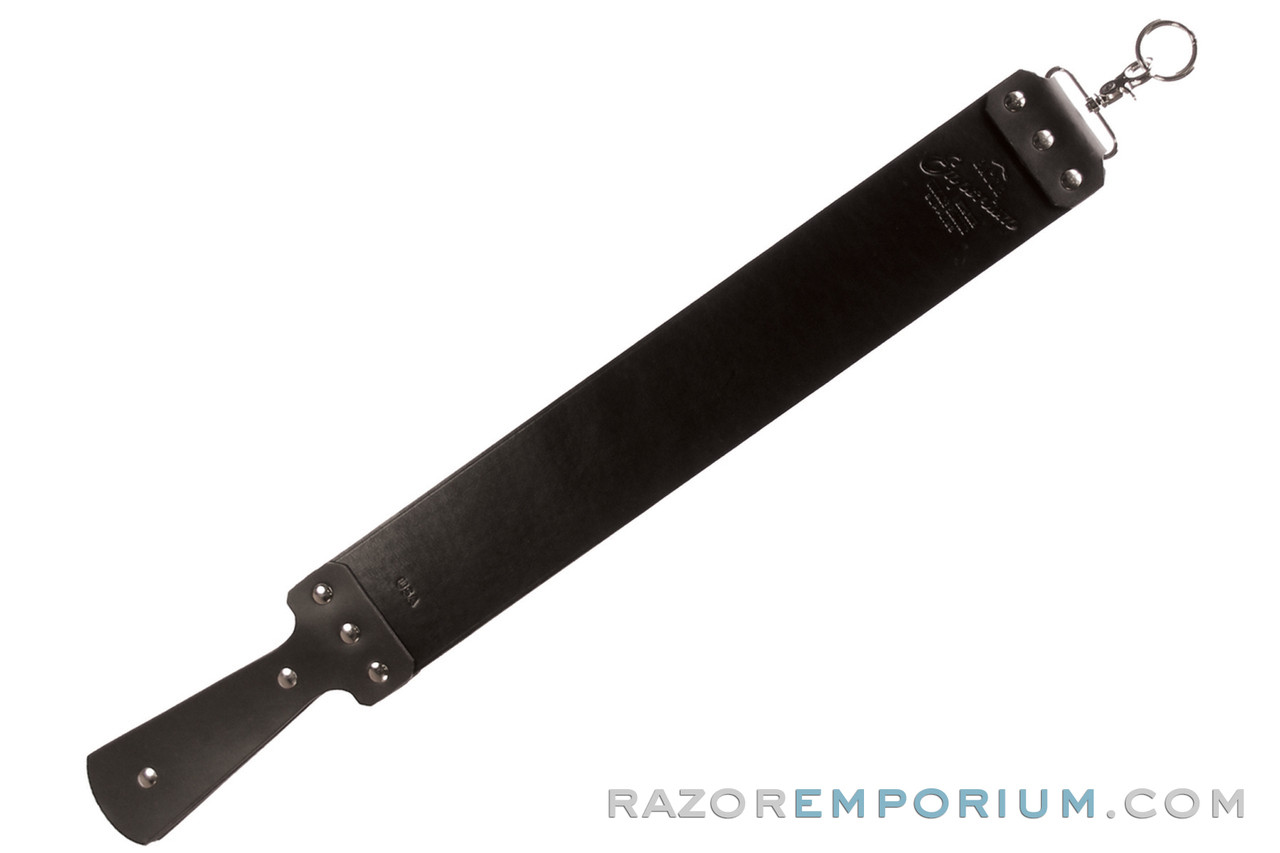 Bison English Bridle Razor Strop - Black – The Shave Mercantile