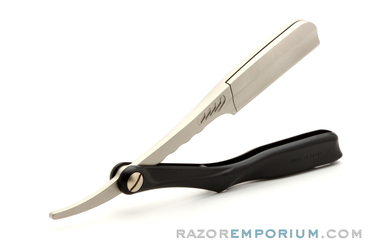 Feather Artist Club SS Folding Razor | Black