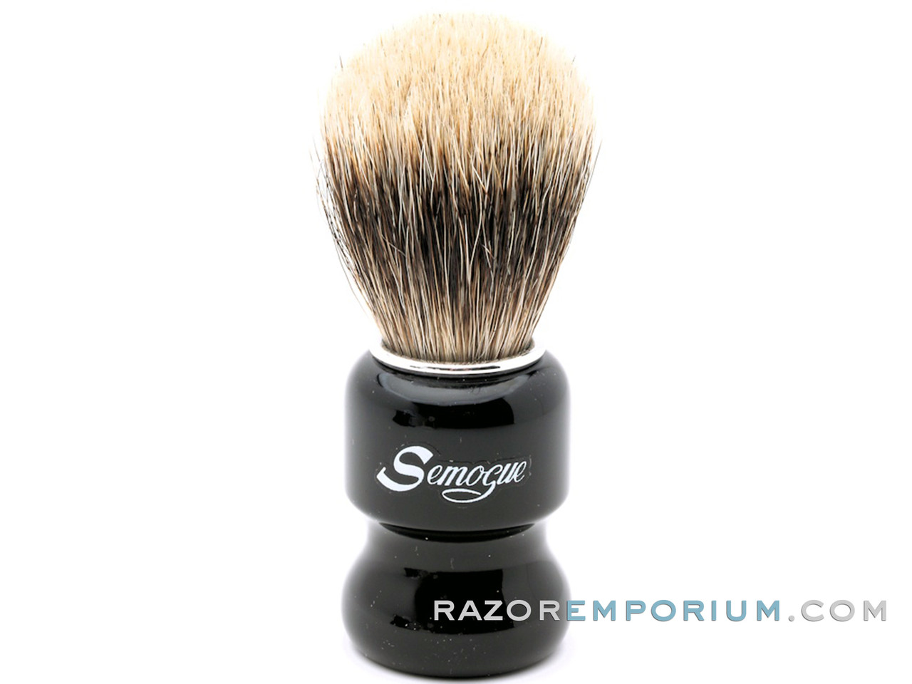 Semogue | Torga-C3 Finest Badger Shaving Brush (Jet Black