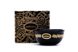 Antiga Barbearia de Bairro Porcelain Shaving Cup Essentials (Black & Gold)