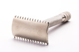 1910 Gillette Single Ring Old Type Double Edge Safety Razor | Factory Nickel Revamp