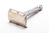 1970 P2 Gillette Ball End Tech Spiral Handle Double Edge Safety Razor | Original Condition