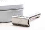 Yates Precision Shaving  Model 921-H Hybrid Bar Double Edge Safety Razor | 316 Stainless Steel
