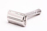 1957 C3 Gillette Flare Tip Super Speed Safety Razor | Rhodium Revamp