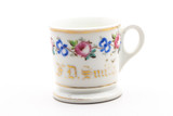 Vintage Hand Painted F.D. Smith Shaving Mug
