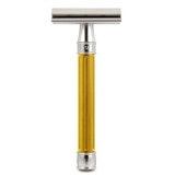 Edwin Jagger | 3ONE6 Stainless Steel Safety Razor - Anodized Yellow