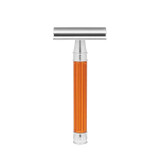 Edwin Jagger | 3ONE6 Stainless Steel Safety Razor - Orange