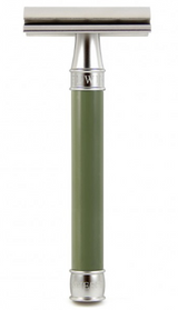 Edwin Jagger | Smooth 3ONE6 Stainless Steel Double Edge Safety Razor - Green