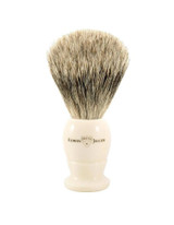 Edwin Jagger | English Best Badger Shaving Brush - Imitation Ivory