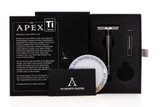 Aylsworth Razors | The APEX-Ti Machined Double Edge Safety Razor