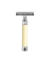 Edwin Jagger | DE87 Double Edge Safety Razor Rubber Coated Imitation Ivory