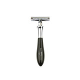 Edwin Jagger | Plaza Imitation Ebony DE Razor + Free Feather Blades