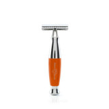 Edwin Jagger | Orange & Chrome Double Edge Safety Razor