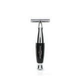 Edwin Jagger | Black & Chrome Double Edge Safety Razor