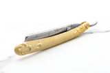 3/16" Vintage Restored Geneva Cutlery Co Straight Razor With Celluloid Scales