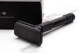 Ayslworth Razor | APEX-AL Double Edge Safety Razor - Jet Black Predator