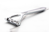 Leaf Two Razor | Double Blade Pivoting Razor - Chome