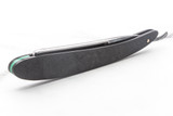 4/8" Vintage Restored Sperry & Alexander Co. Black Beauty Straight Razor With Rose Etched Scales