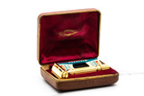 1946-47 Gillette Gold Aristocrat TTO Double Edge Safety Razor Set| 24K Gold Revamp