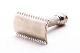 1940's Gillette Open Comb Travel Tech Double Edge Safety Razor | Factory Nickel Revamp