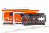 Treet Platinum Super Stainless Double Edge (DE) Razor Blades
